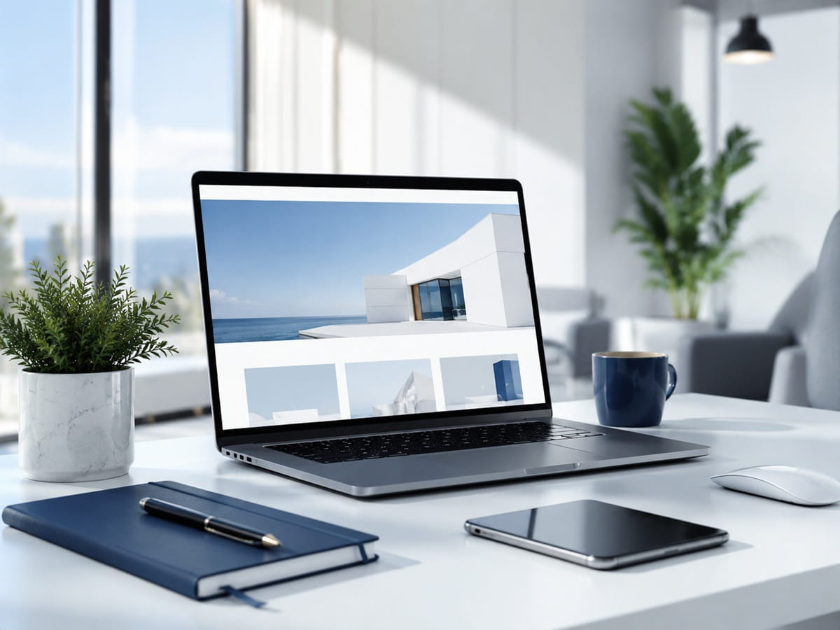 Professional Business Website Design homepage preview for a small business