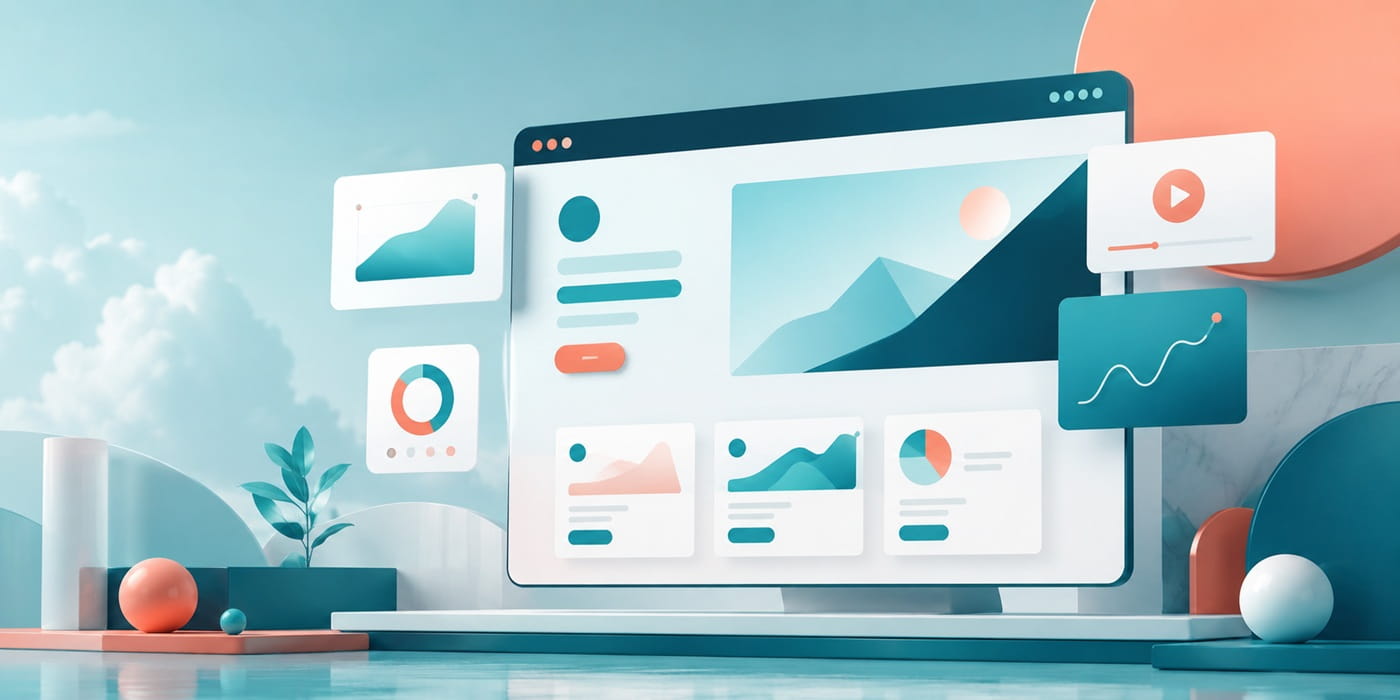 High Converting Landing Page Design lead generation planning concept