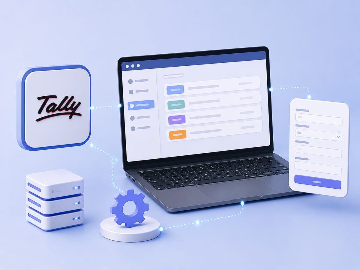 Tally Form Integration for Websites enquiry flow layout